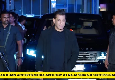 Salman Khan Accepts Media Apology at Raja Shivaji Success Party