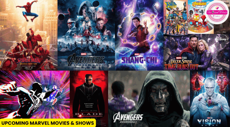 UPCOMING MARVEL MOVIES & SHOWS